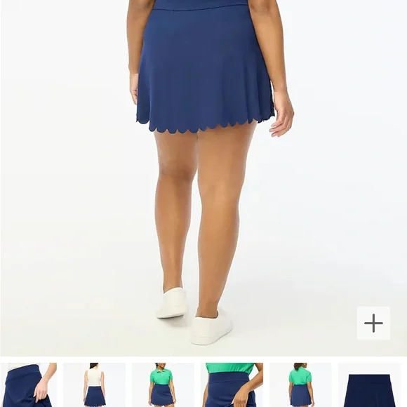 Jcrew active scallop skort - Picture 3 of 3